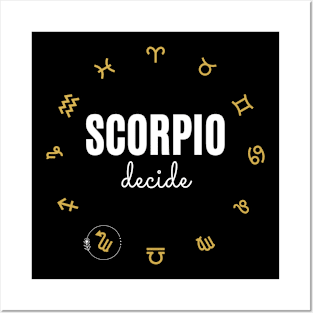 Scorpio Zodiac Horoscope Posters and Art